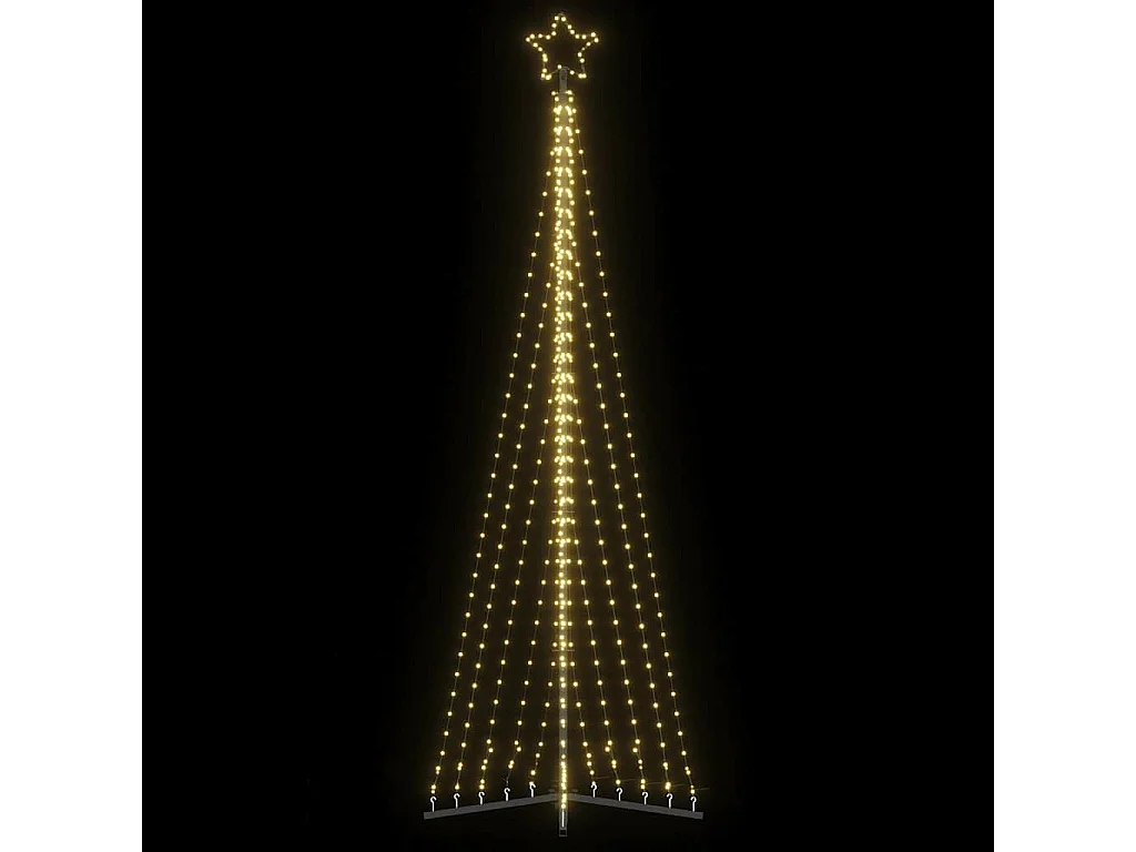 LED-kerstboom 495 LEDs warm wit 300,5 cm