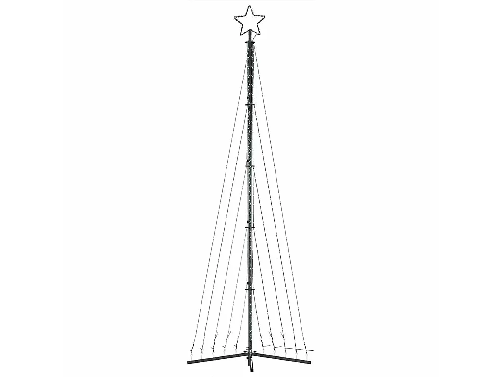 LED-kerstboom 495 LEDs warm wit 300,5 cm