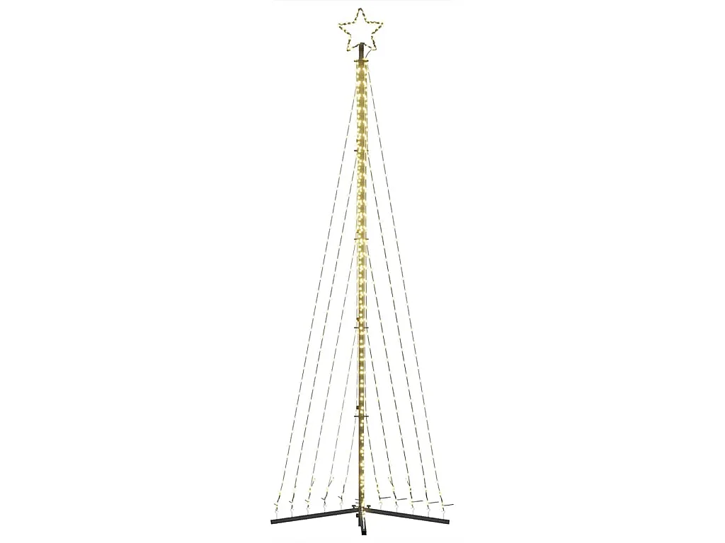 LED-kerstboom 495 LEDs warm wit 300,5 cm