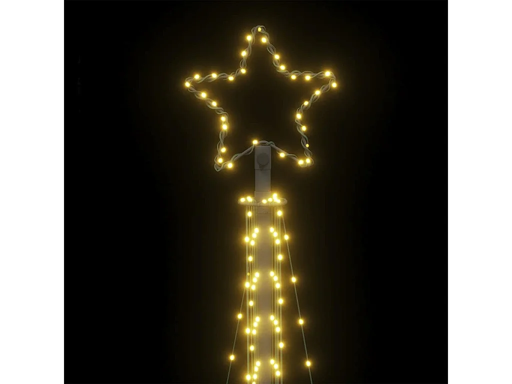 LED-kerstboom 495 LEDs warm wit 300,5 cm