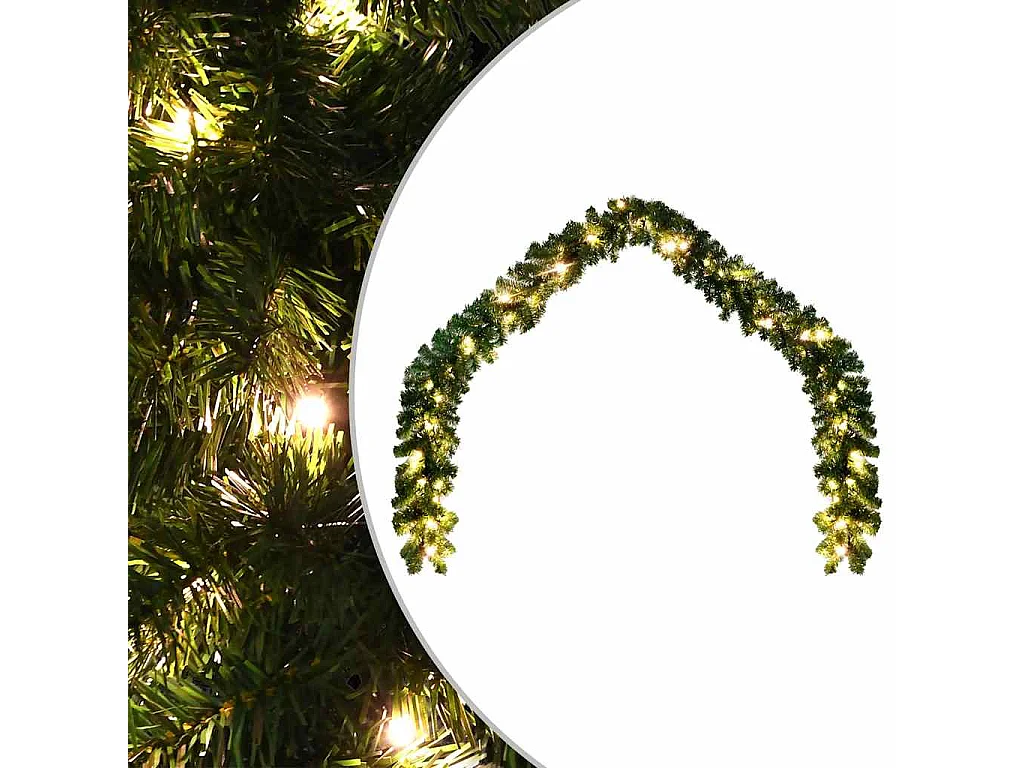 Grinalda de Natal com luzes LED 10 m