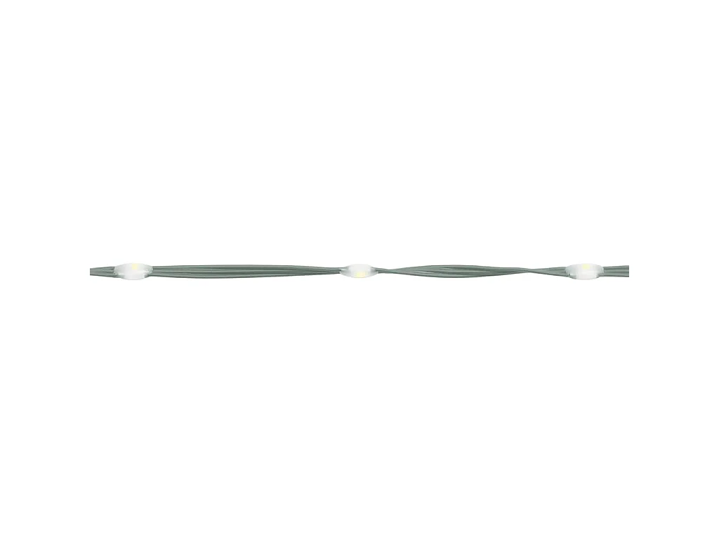 Sapin de Noël sur mât de drapeau 1134 LED Blanc chaud 800 cm