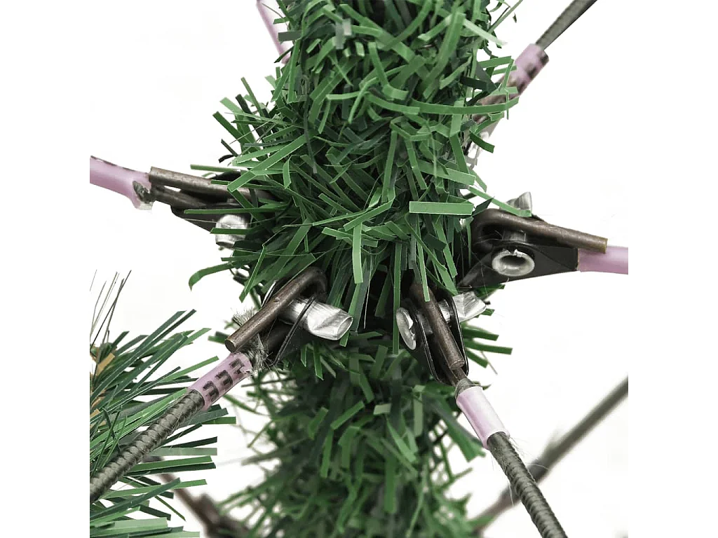 Árvore de Natal artificial articulada c/ pinhas e bagas 240 cm