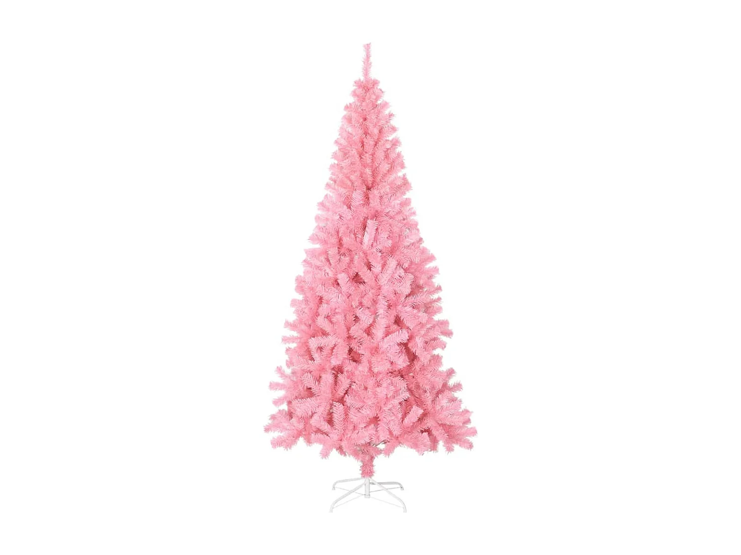 Künstlicher Weihnachtsbaum mit Ständer Rosa 180 cm PVC