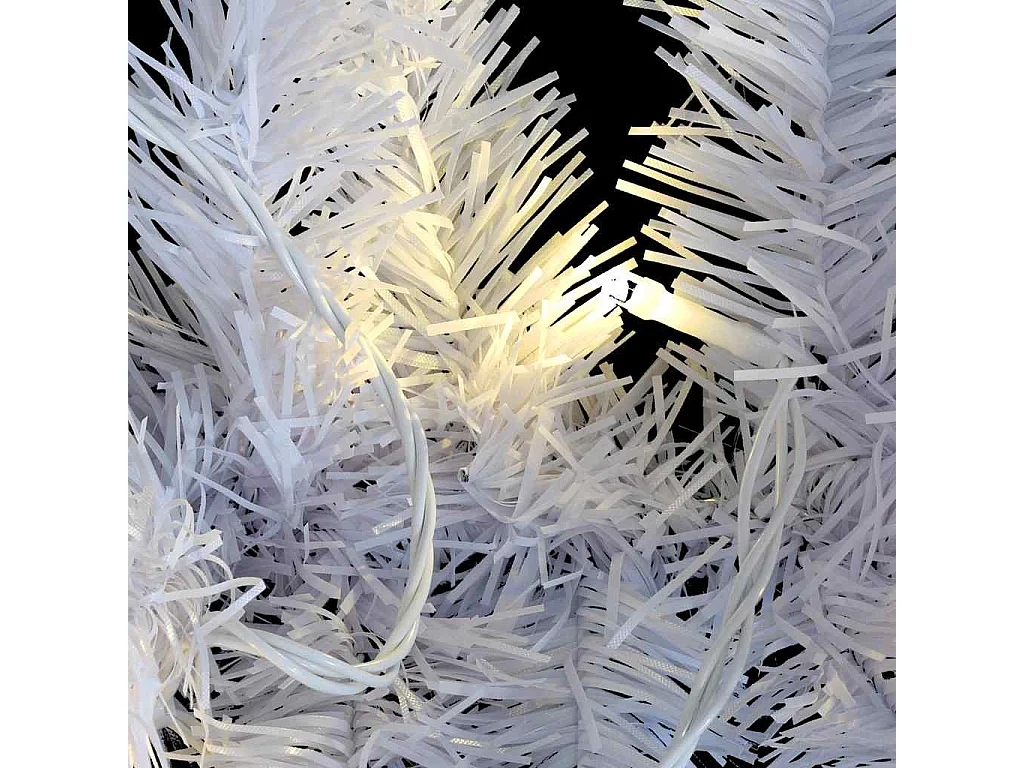 Kerstslinger met LED-lampjes 10 m wit