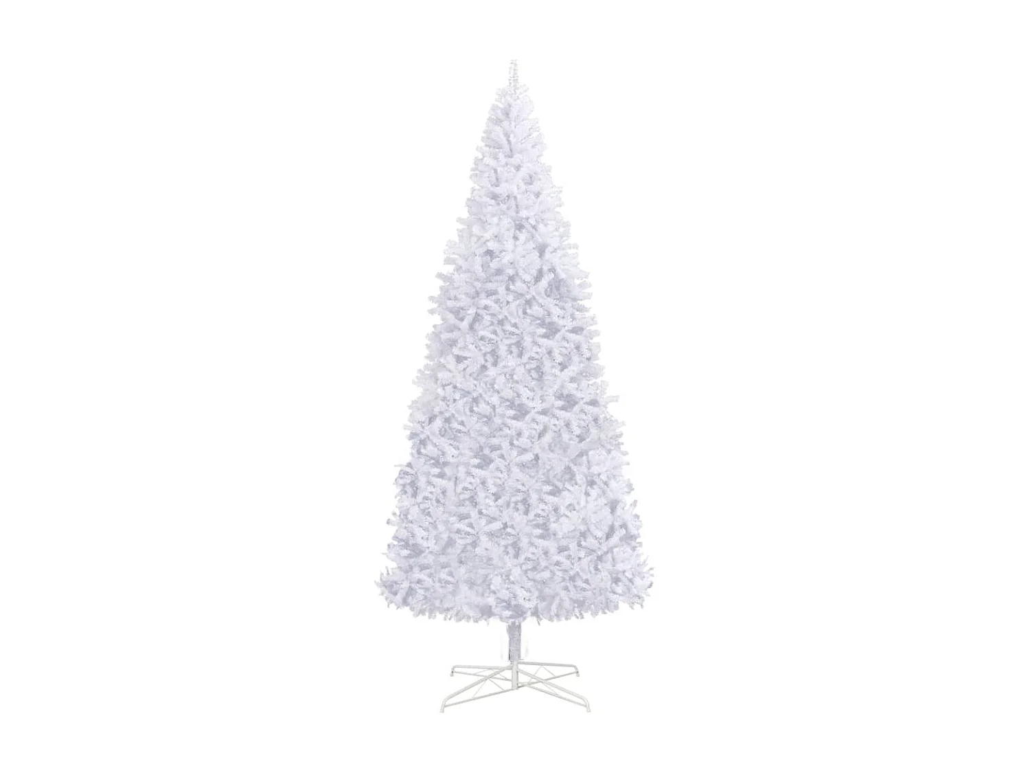 Sapin de Noël artificiel 400 cm Blanc