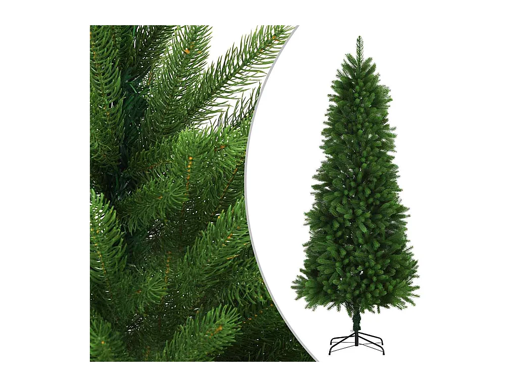 Arbre de Noël artificiel aiguilles réalistes 240 cm vert