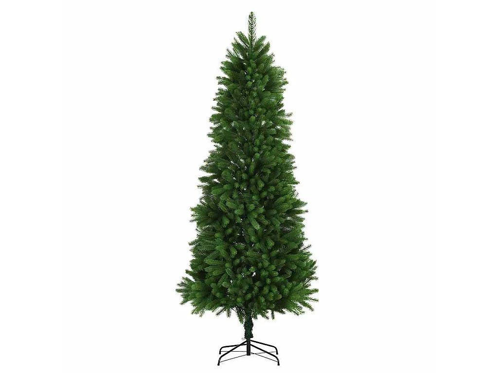 Albero di Natale Artificiale Realistico con Punte 240 cm Verde
