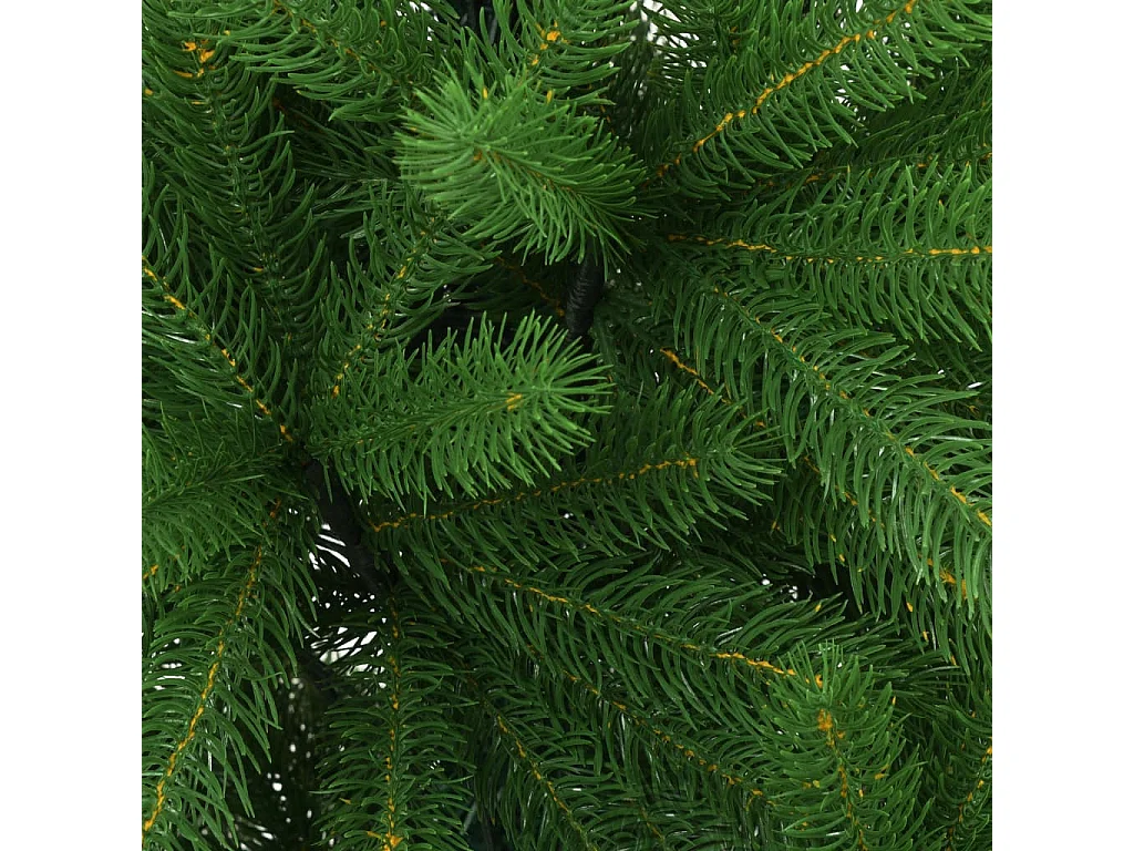 Albero di Natale Artificiale Realistico con Punte 240 cm Verde