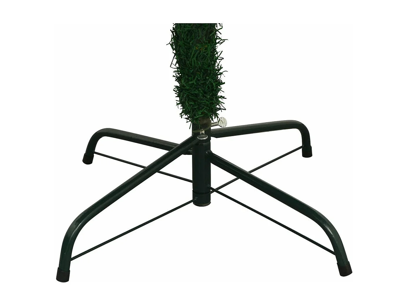 Arbre de Noël artificiel pré-éclairé et boules L 240 cm vert