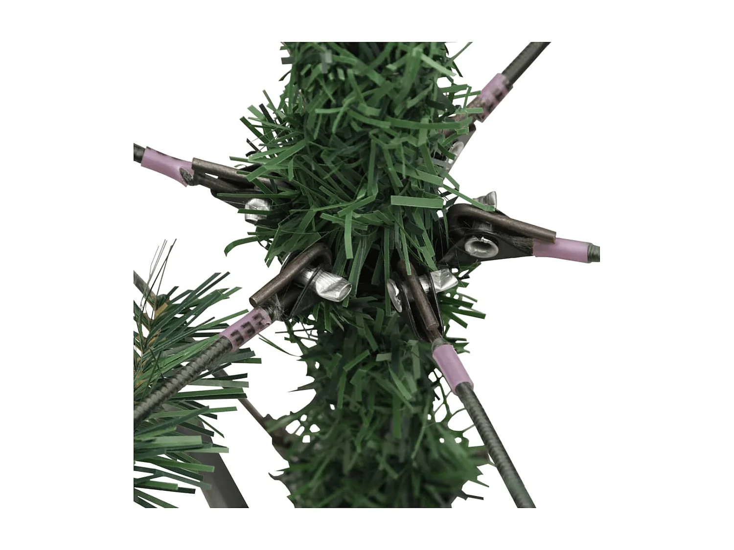 Sapin de Noël artificiel articulé avec pommes de pin 180 cm