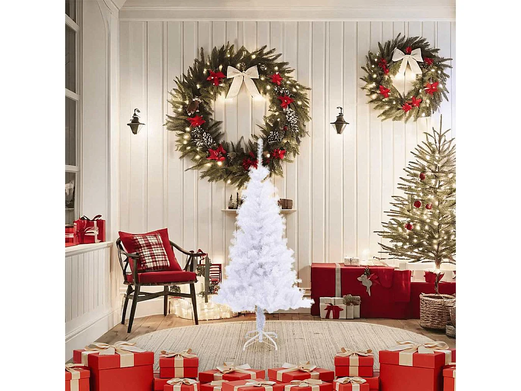 Künstlicher Weihnachtsbaum mit Ständer 120 cm 230 Zweige