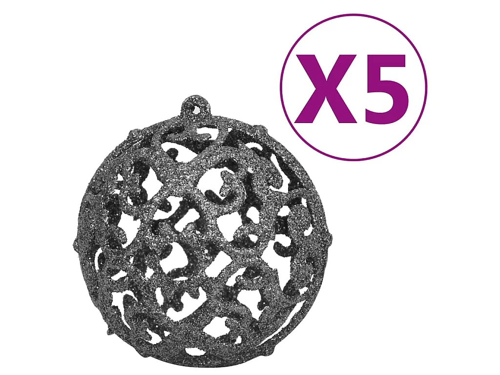 Künstlicher Weihnachtsbaum Nordmann LED & Kugeln Grün 180 cm