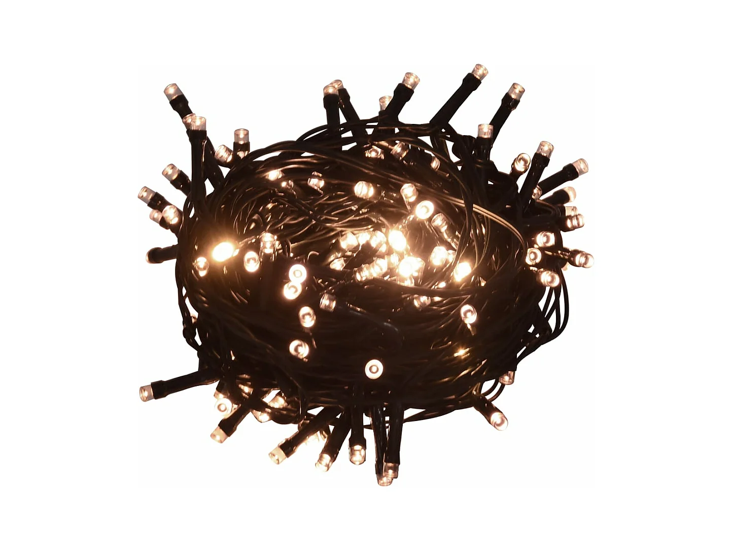 Guirlande lumineuse et 1000 LED 100 m 8 effets lumineux Blanc chaud