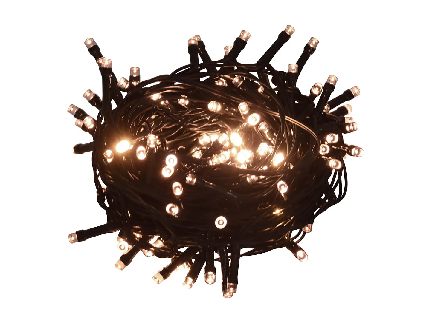 Guirlande lumineuse et 1000 LED 100 m 8 effets lumineux Blanc chaud