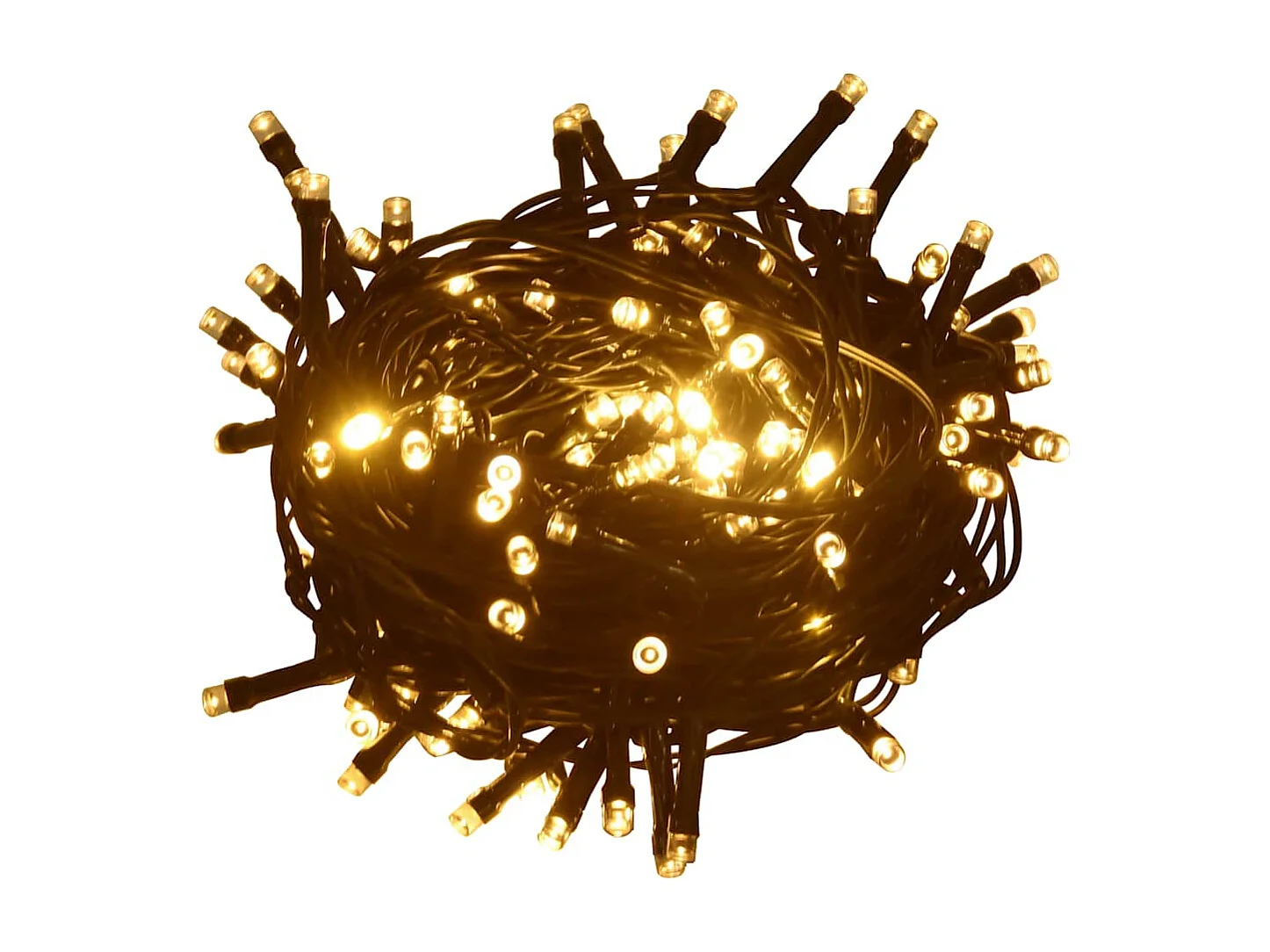 Guirlande lumineuse et 1000 LED 100 m 8 effets lumineux Blanc chaud