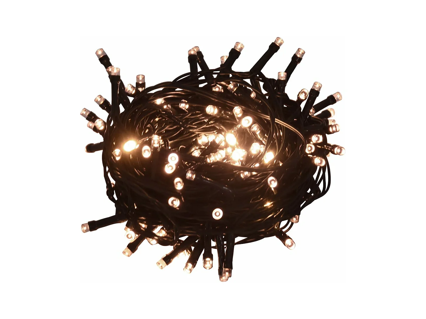 Guirlande lumineuse et 600 LED 60 m 8 effets lumineux IP44 Blanc chaud