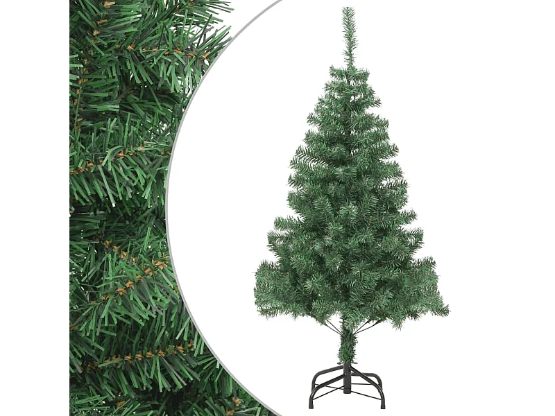 Kunstkerstboom met stalen standaard 910 takken 210 cm