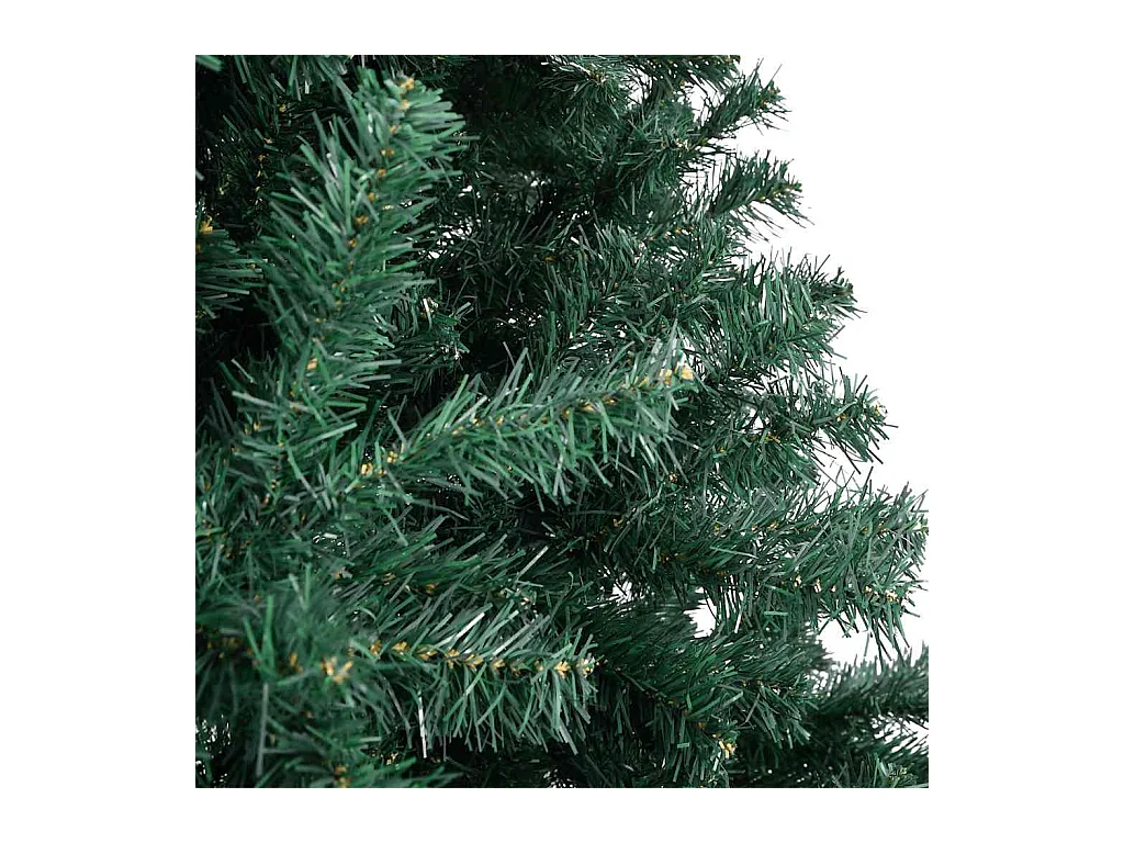 Sapin de Noël artificiel avec support vert 500 cm PVC