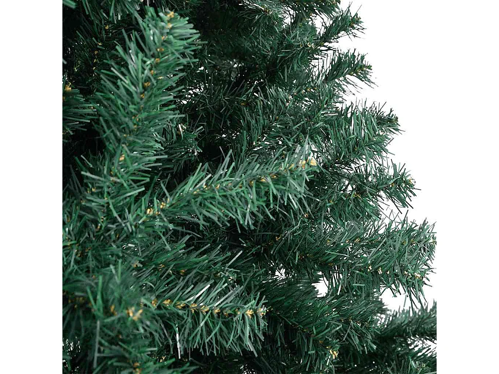 Sapin de Noël artificiel avec support vert 500 cm PVC