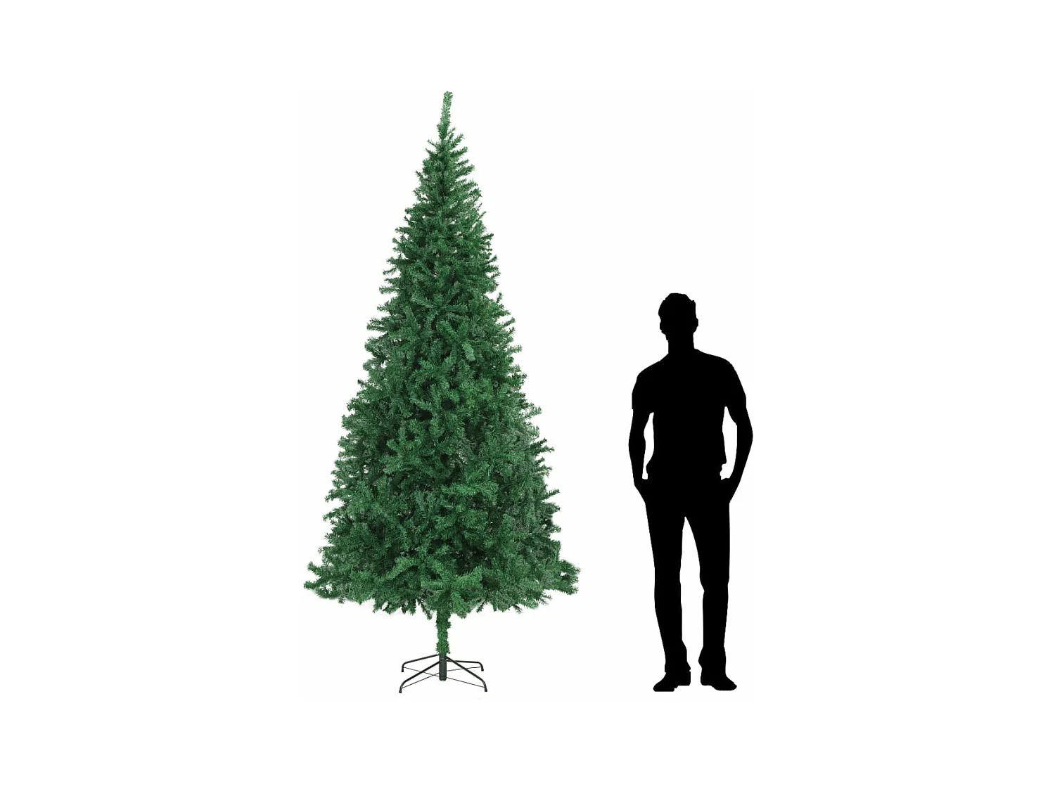 Kunstkerstboom 300 cm groen