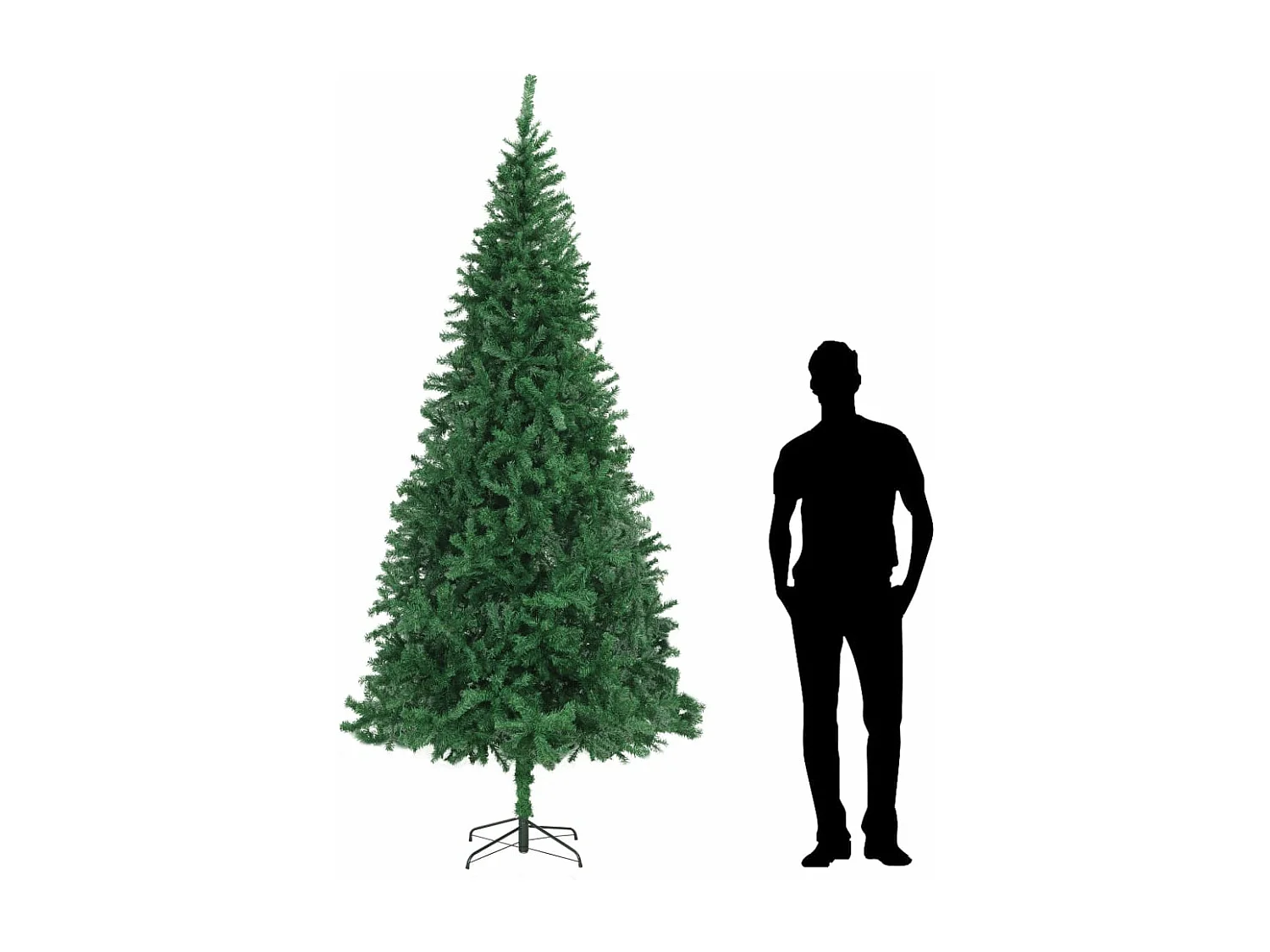 Árvore de Natal artificial 300 cm verde