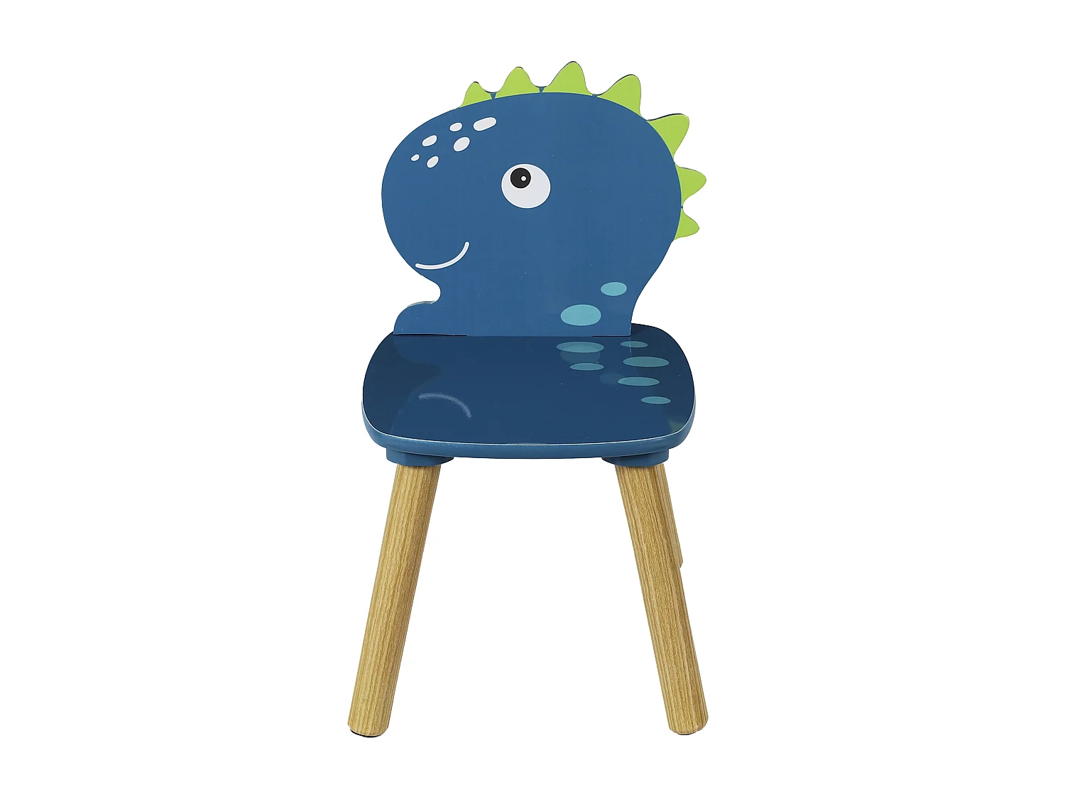 Table Et 2 Chaises Dino Bleu, Marron