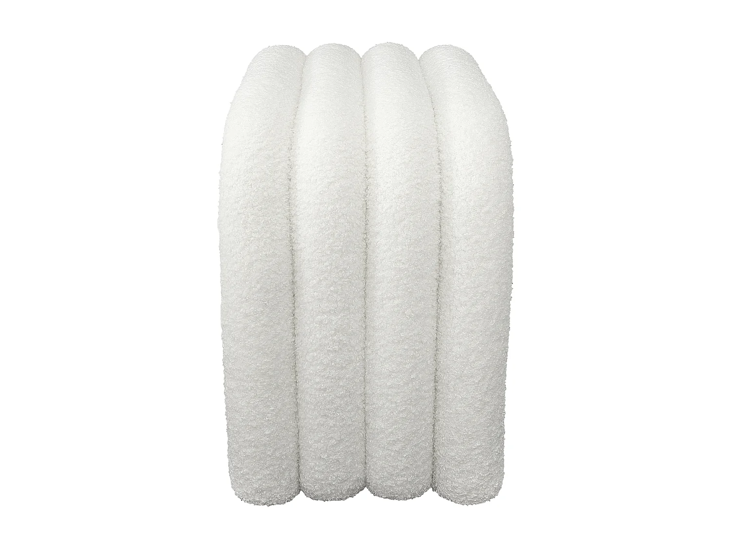Pouf Bouclette Archy Blanc