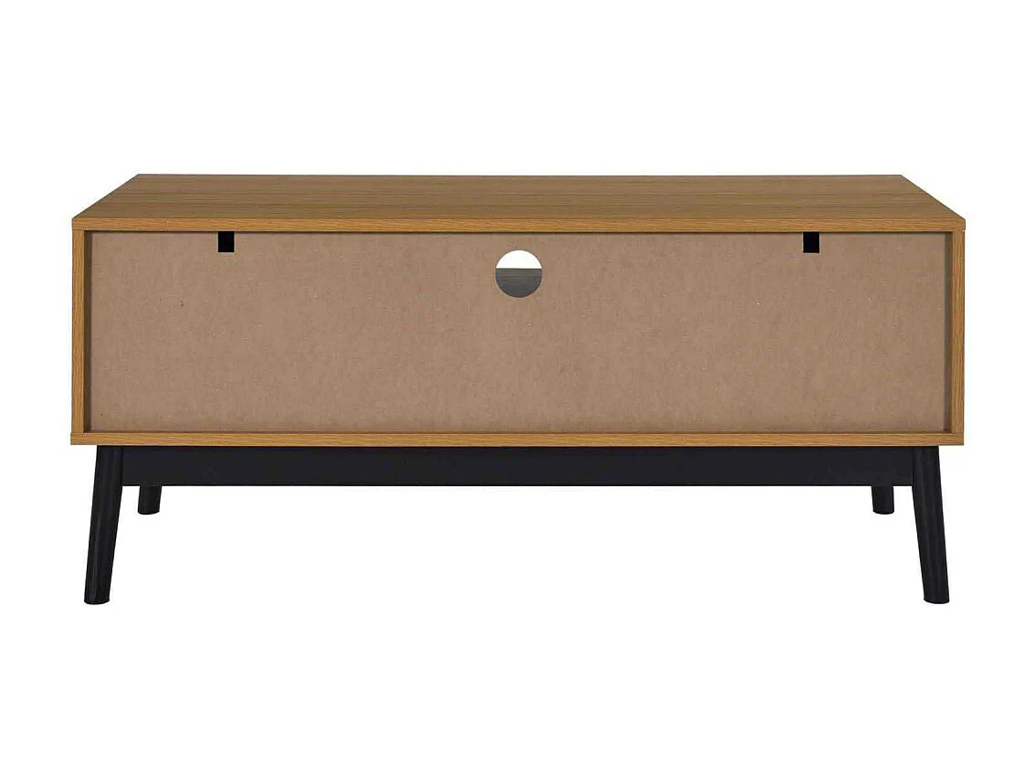 TV-meubel Félix M1 met opbergruimte en elegant ontwerp in bruin hout