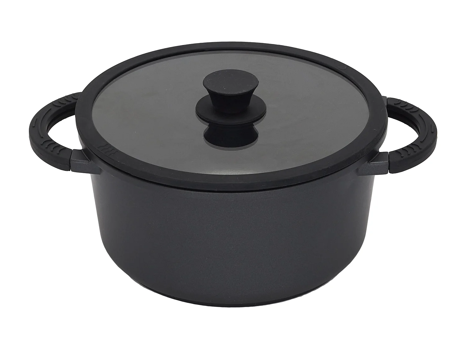 Faitout en fonte aluminium antiadhésif 24cm pour une cuisson homogène et rapide