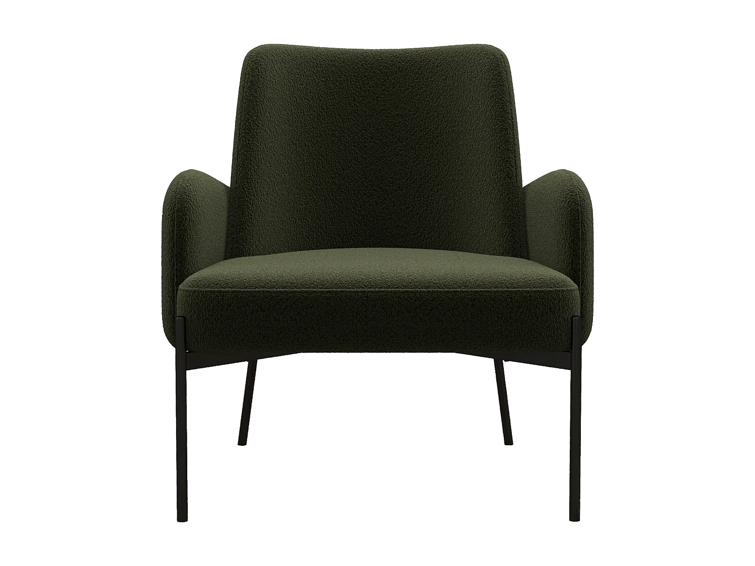 ALEX-Fauteuil en tissu Cosy Army