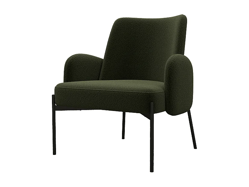 ALEX-Sillón de tela Cosy Army