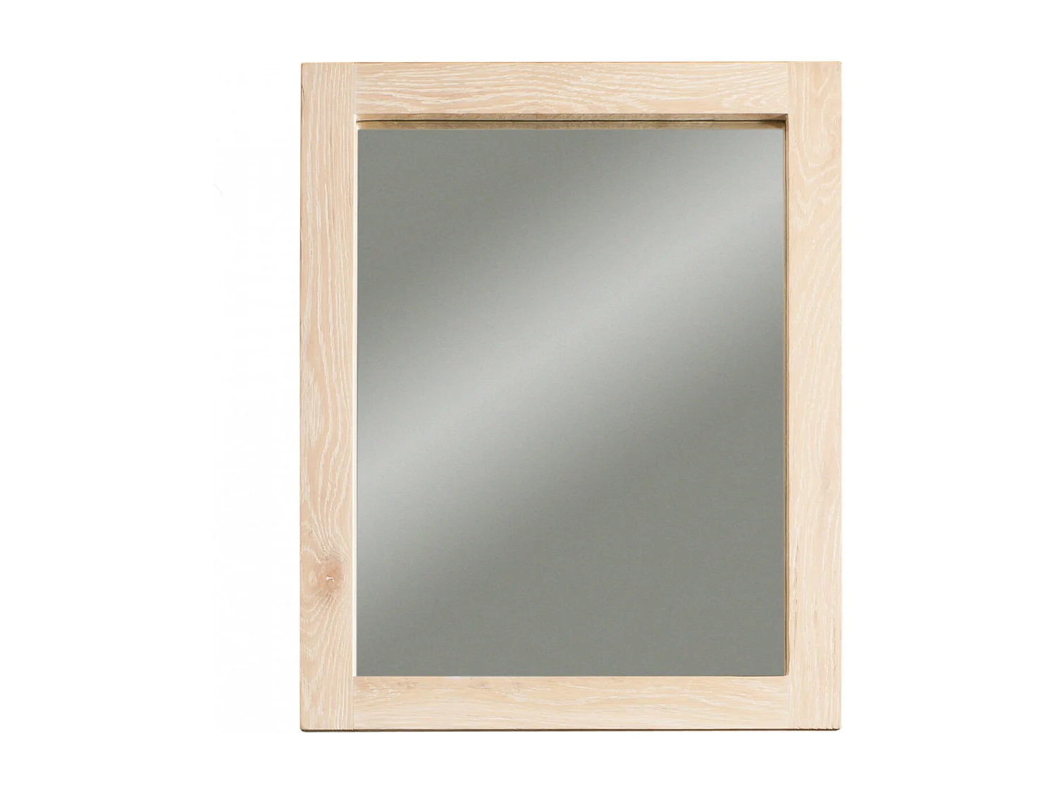 Meuble simple vasque plan en pierre et miroir L90 (ensemble) - VÉRONE