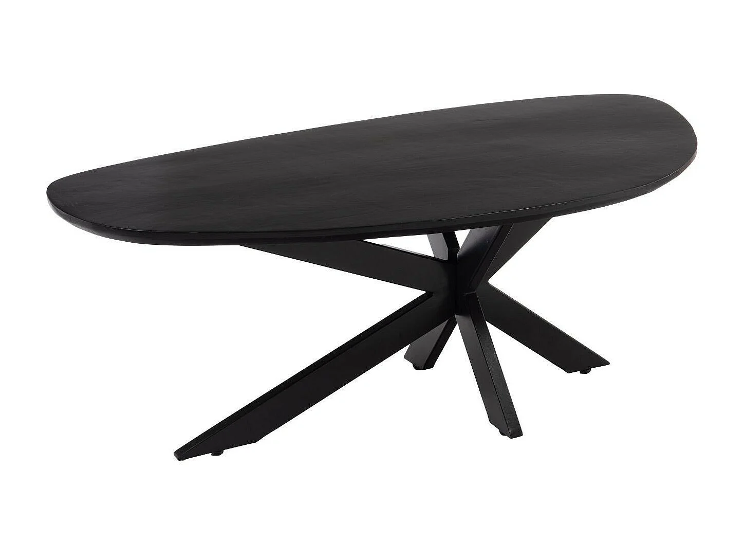 Table basse organique en manguier et métal L120 - GAIA