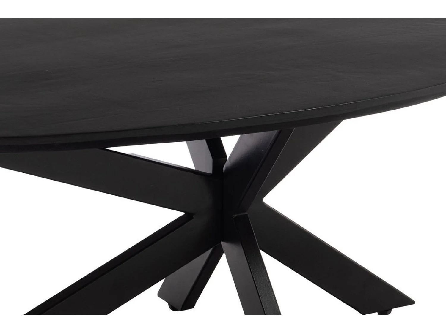 Table basse organique en manguier et métal L120 - GAIA