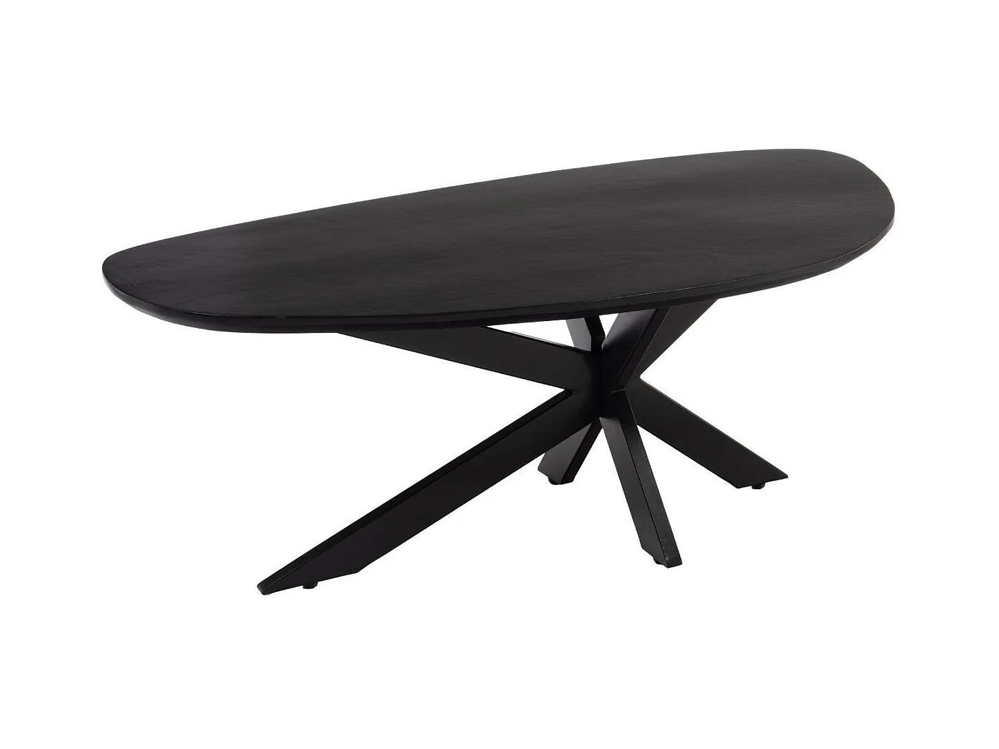 Table basse organique en manguier et métal L120 - GAIA