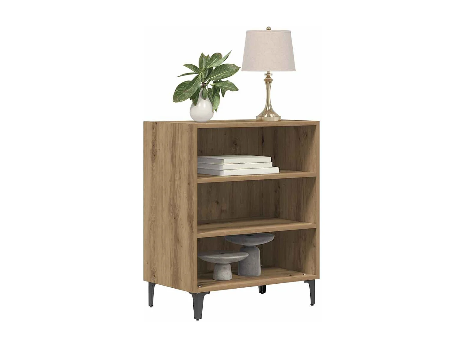 Sideboard Artisan-Eiche 57x35x70 cm Holzwerkstoff