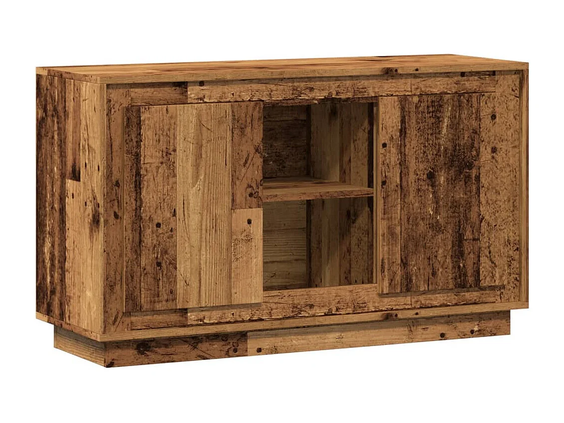 Buffet vieux bois 102x35x60 cm bois d'ingénierie