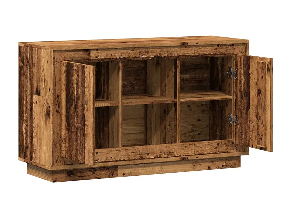 Buffet vieux bois 102x35x60 cm bois d'ingénierie