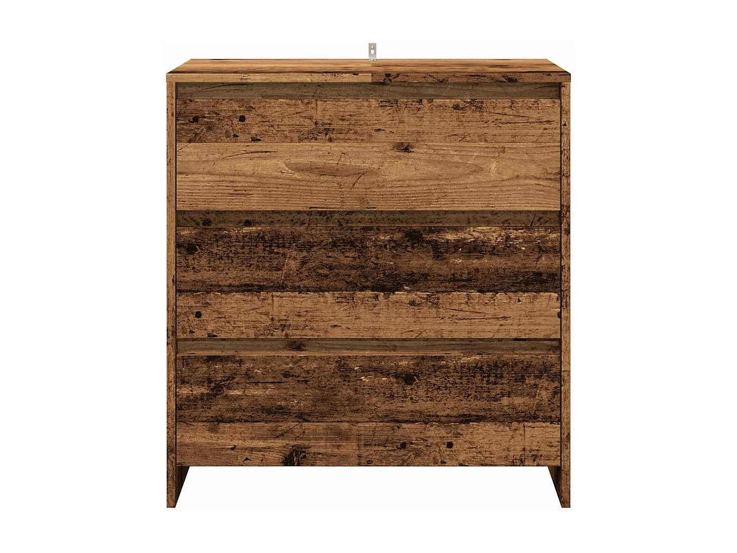 3-delige Dressoirs bewerkt hout oud houtkleurig