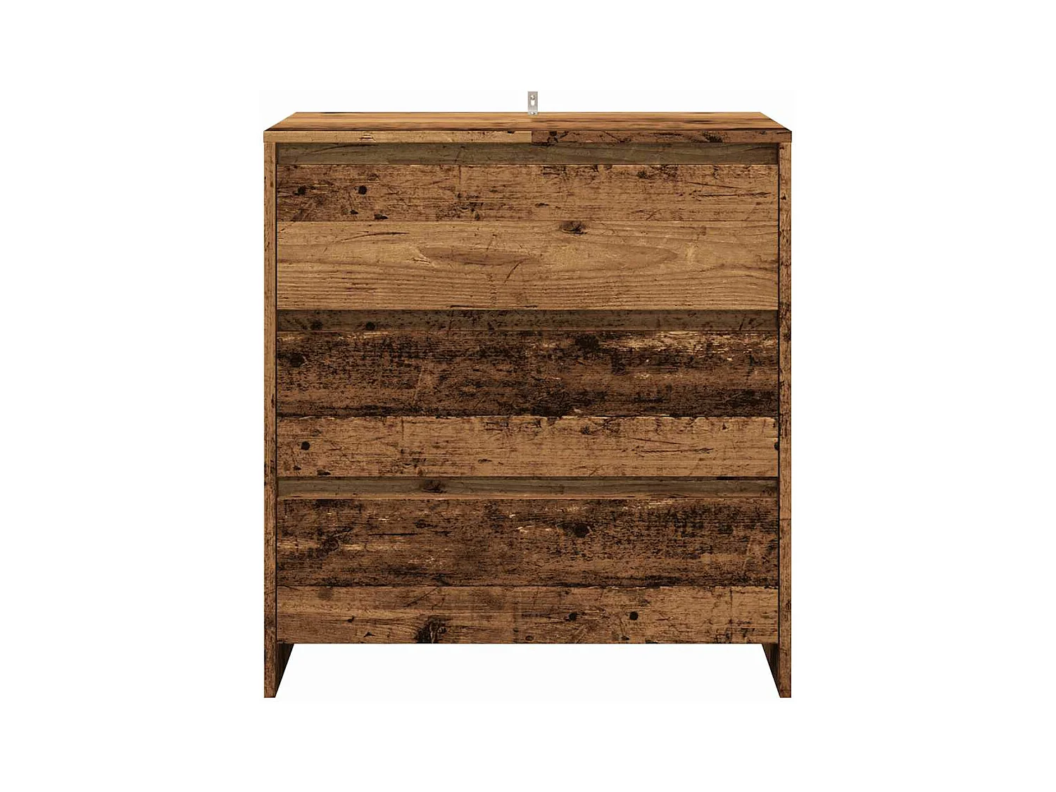 Buffet 3 pcs vieux bois bois d'ingénierie