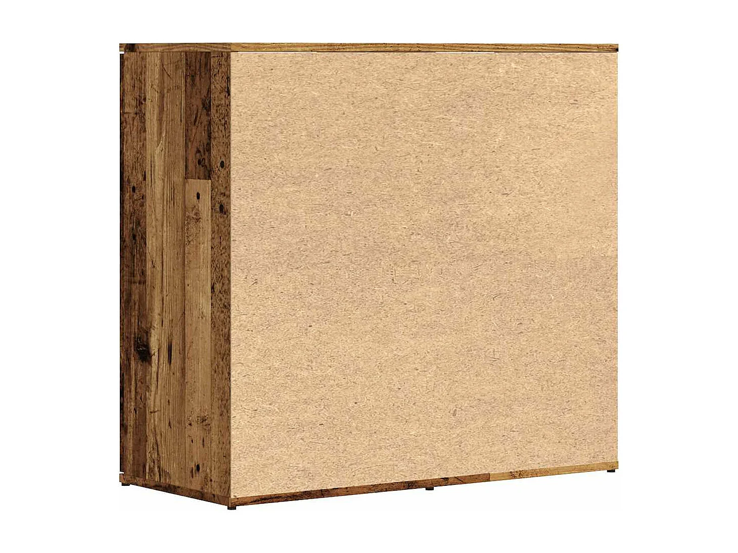 Buffet vieux bois 80x36x75 cm bois d'ingénierie