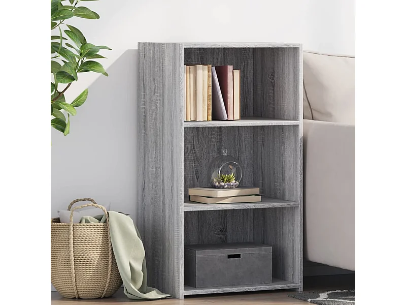 Sideboard Grau Sonoma 50x41x93 cm Holzwerkstoff