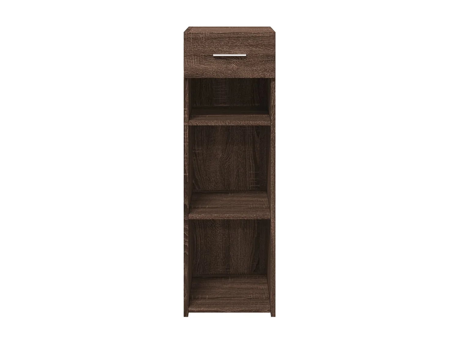 Buffet chêne marron 30x42,5x93 cm bois d'ingénierie