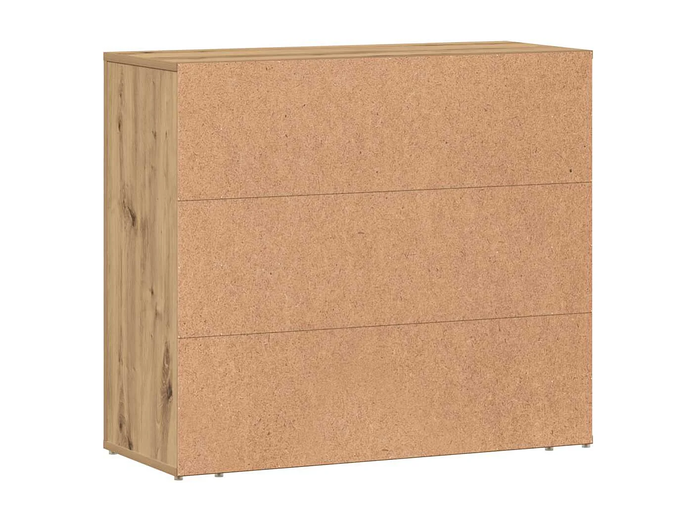 Aparador 80x33x70 cm derivados de madeira carvalho artisiano