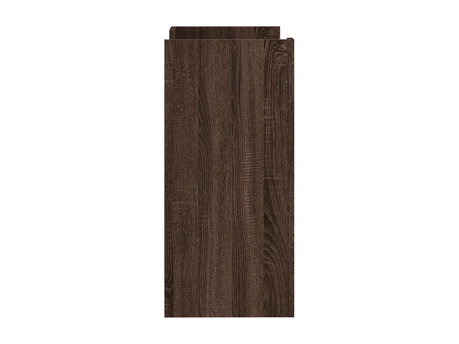 Buffet chêne marron 73,5x35x75 cm bois d'ingénierie