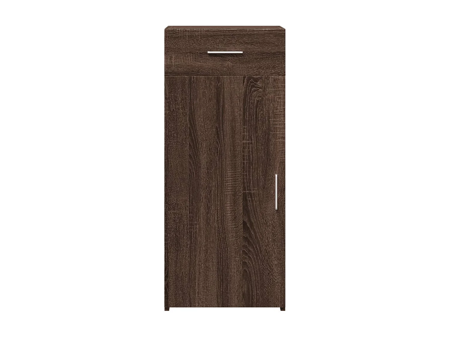 Credenza Rovere Marrone 40x42,5x93 cm in Legno Multistrato