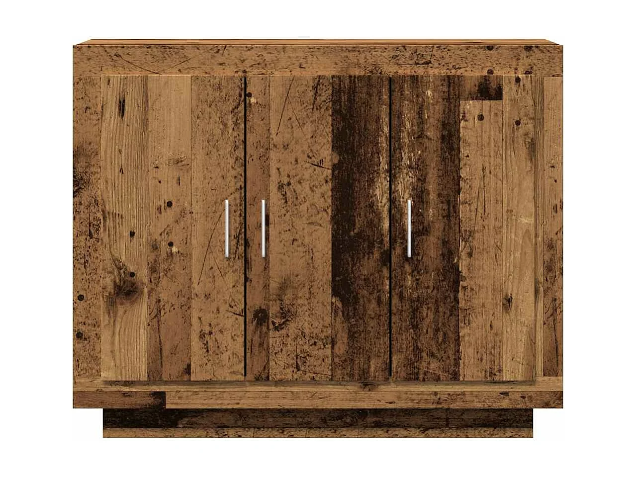 Buffet vieux bois 92x35x75 cm bois d'ingénierie