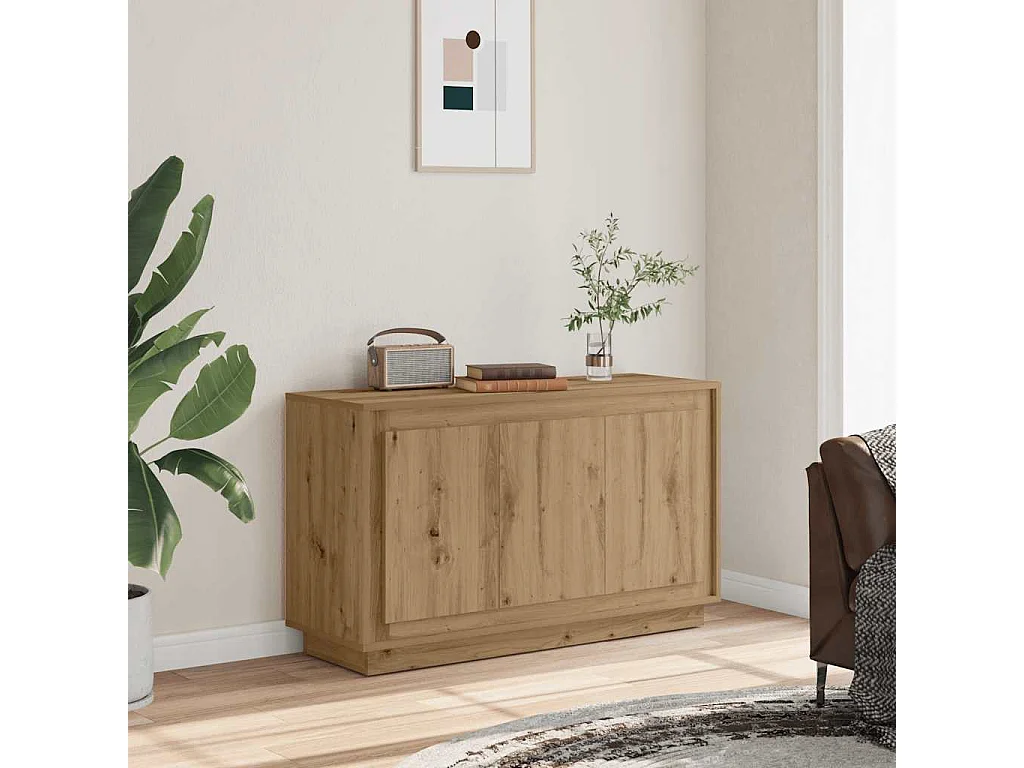 Buffet Chêne artisanal 102 x 35 x 55 cm Bois d'ingénierie