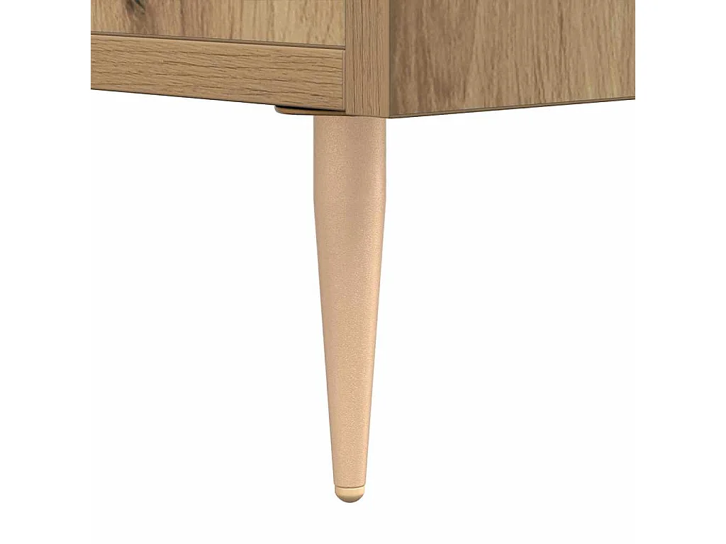 Sideboard Artisan-Eiche 100x36x60 cm Holzwerkstoff